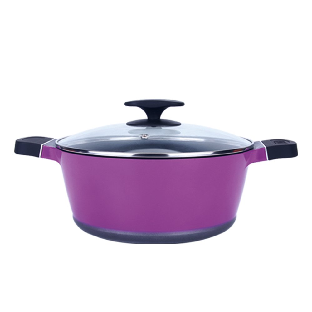 Cast aluminum kitchen cookware sets pots and pans set