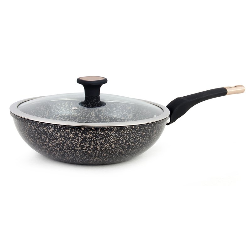 Black 3PCS Cheap Hot Selling Induction Non Stick Sauce Pan Cookware Set Saucepan with Lid