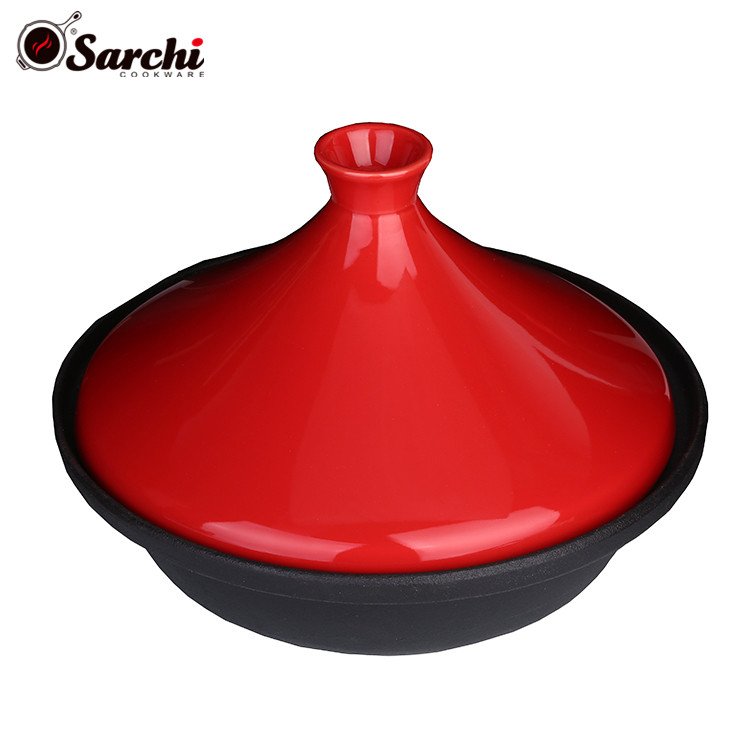 Wholesale 2-Quart Enameled Cast Iron Tagine cookware Tagine Pots
