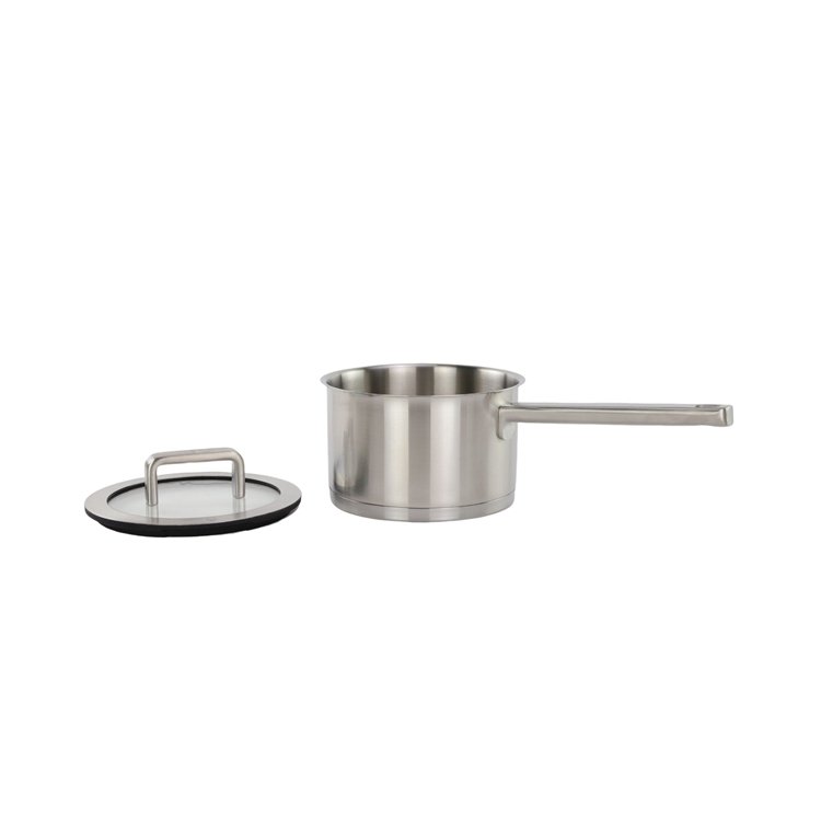 Factory manufacture 4 pieces 304 cooking pots capsule bottom thick stainless steel cookware sets