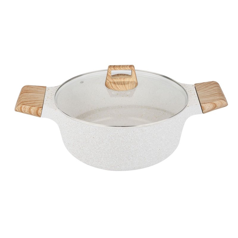 Custom Fry Pan Shallow Casserole kitchen cookware set Sauce pots and pans aluminum pan nonstick cookware sets