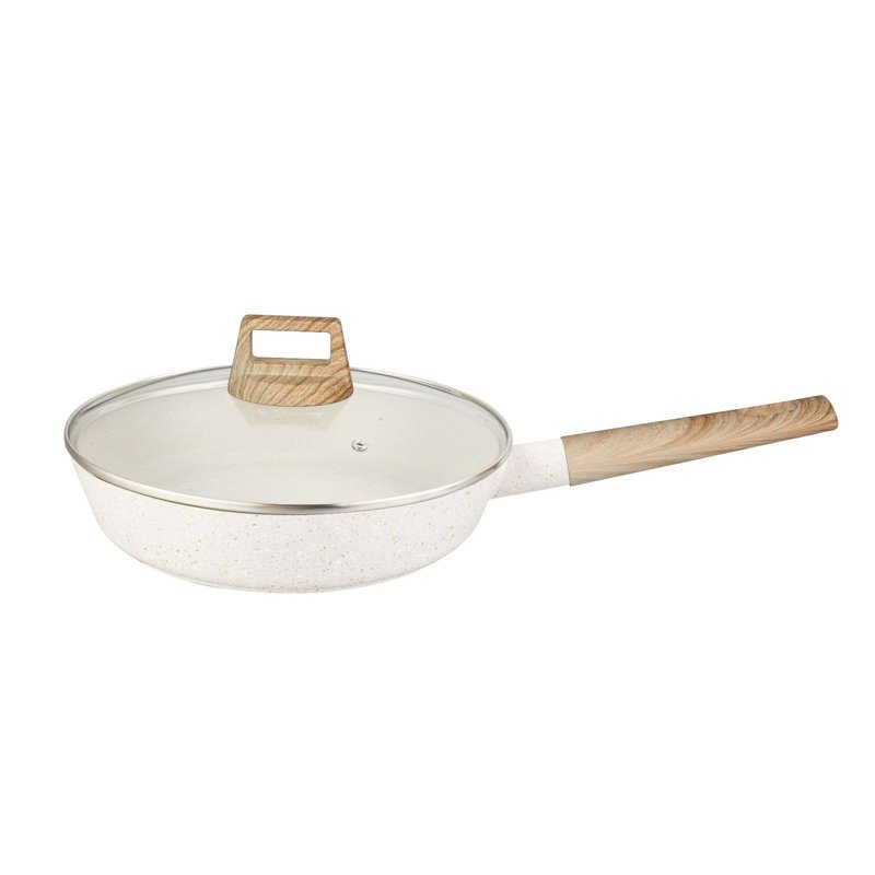 Custom Fry Pan Shallow Casserole kitchen cookware set Sauce pots and pans aluminum pan nonstick cookware sets