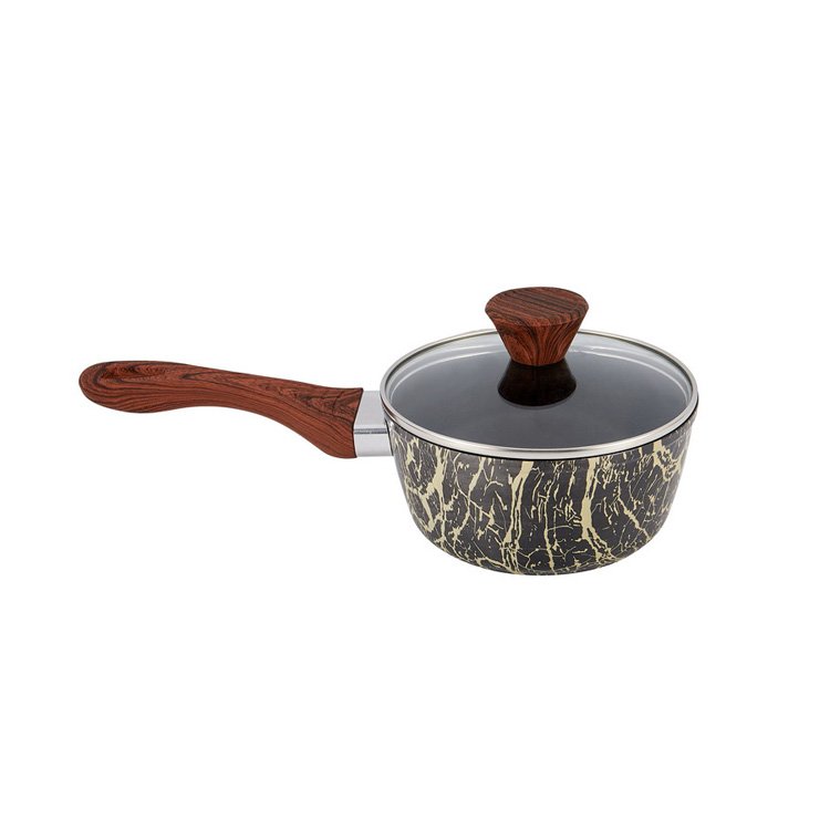 Professional Manufacturer Custom Granite Cookware Set Marble Non Stick Coating Forged Aluminum Cookware Sets