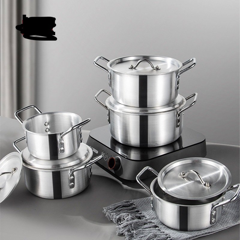Home Party Aluminium Alloy Cookware-Set 5 pieces 16cm 18cm 20cm 22cm 24cm Set Kitchen Cookware
