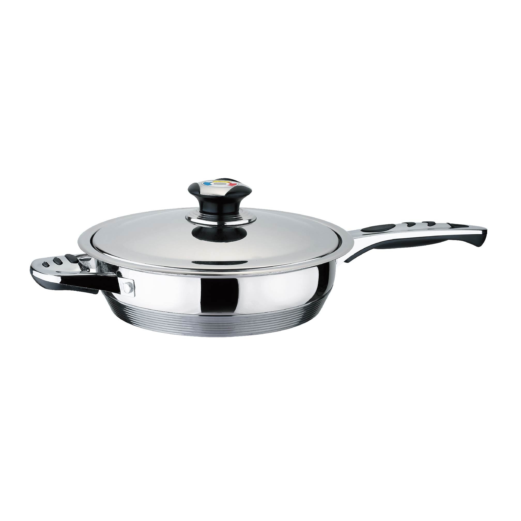 Customized Non Stick Kitchen Cookware Set 24Pcs Cookware Set Stainless Steel Pots And Pan Sets With Glass Lid