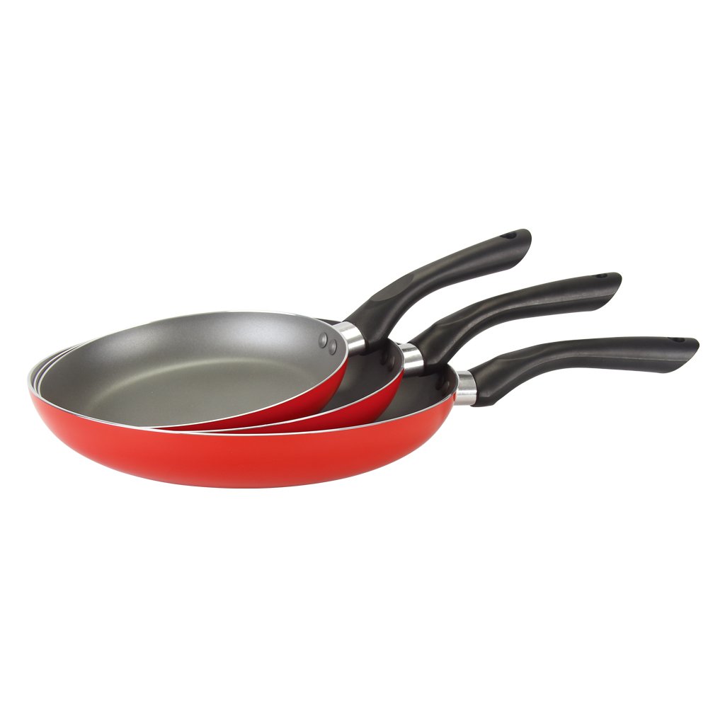 Cookware set of ceramic non stick frying pan set with pans and pots set for home cooking sauce pan and soup pot aluminum