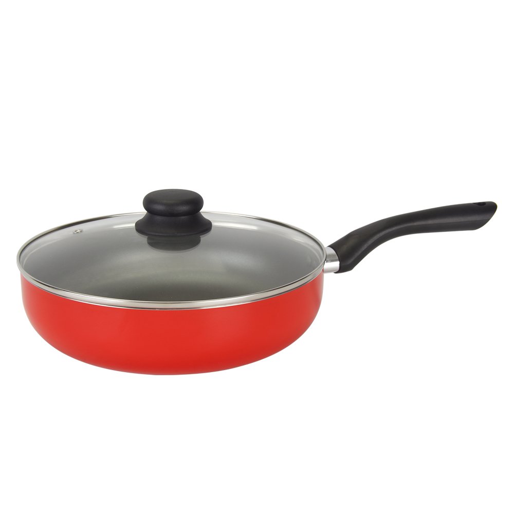 Cookware set of ceramic non stick frying pan set with pans and pots set for home cooking sauce pan and soup pot aluminum