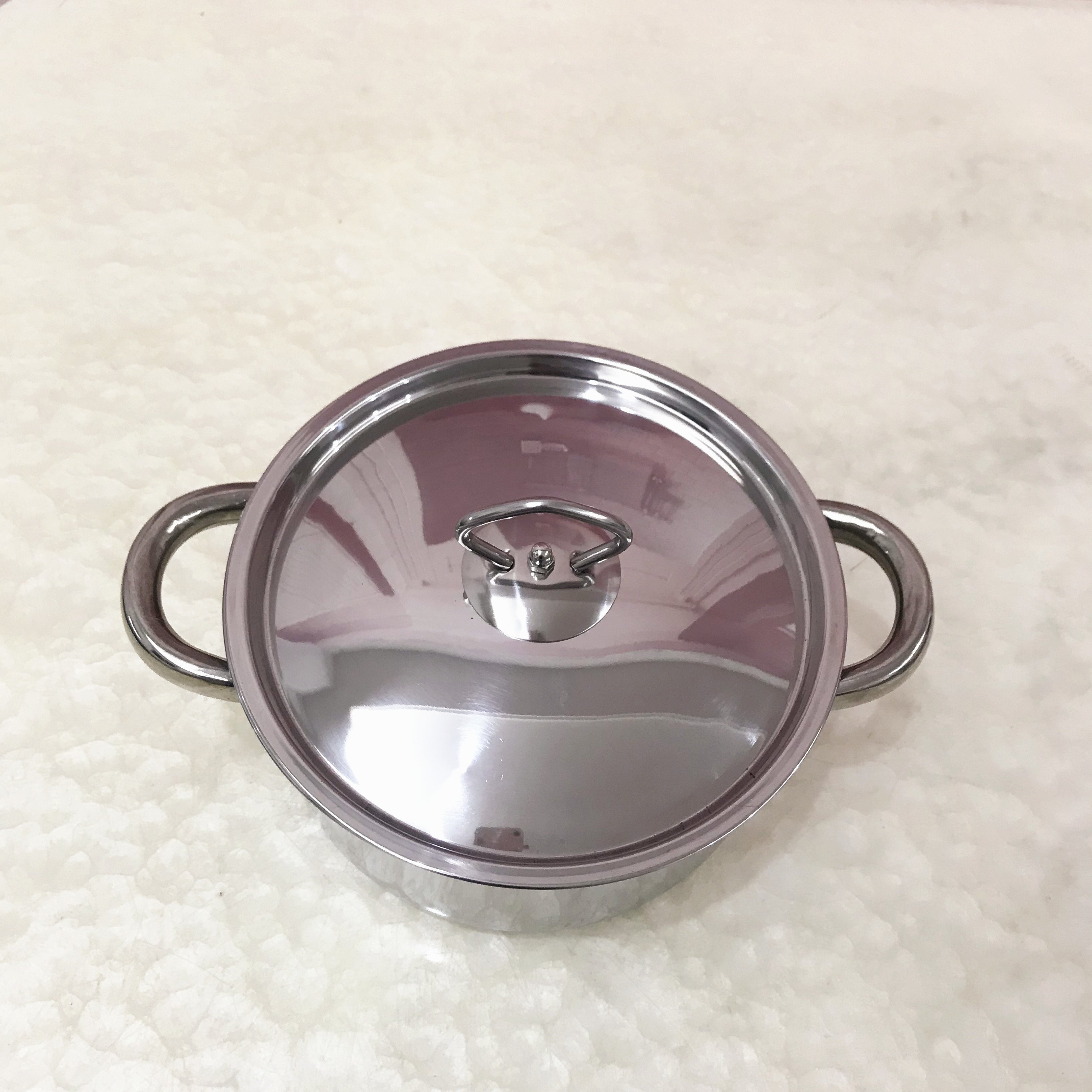 Hot sale stainless steel cooking pot 15 pieces kitchen pots and pan cookware sets