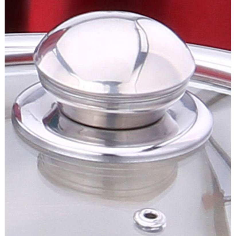 Red Camping Buffet Food Warmer Saladmaster Cookware Price Rivet Kitchen Utensils Sets cook wear cookware set cookware 13 pcs