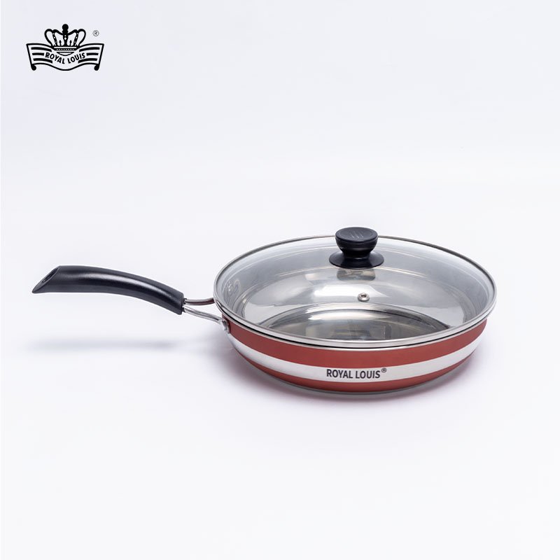 22/24/26cm Non Stick Pot Set With Anti-Scald Handle Periuk Cookware Set Less Smoky Easy Clean Kitchenware cookware sets