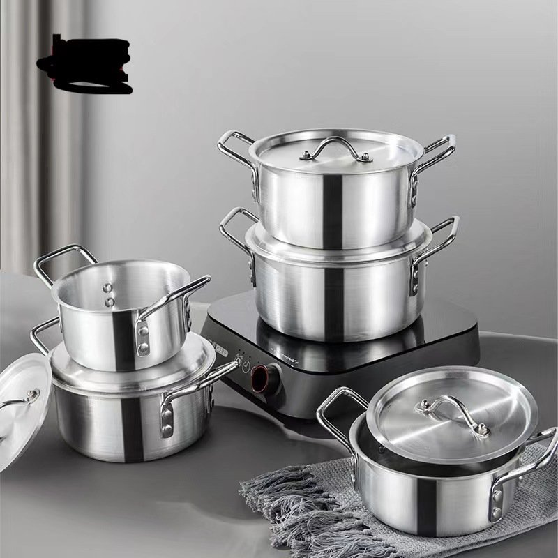 Home Party 14pcs aluminium casserole cookware set Country cooking pot set non-stick cookware cooking pot