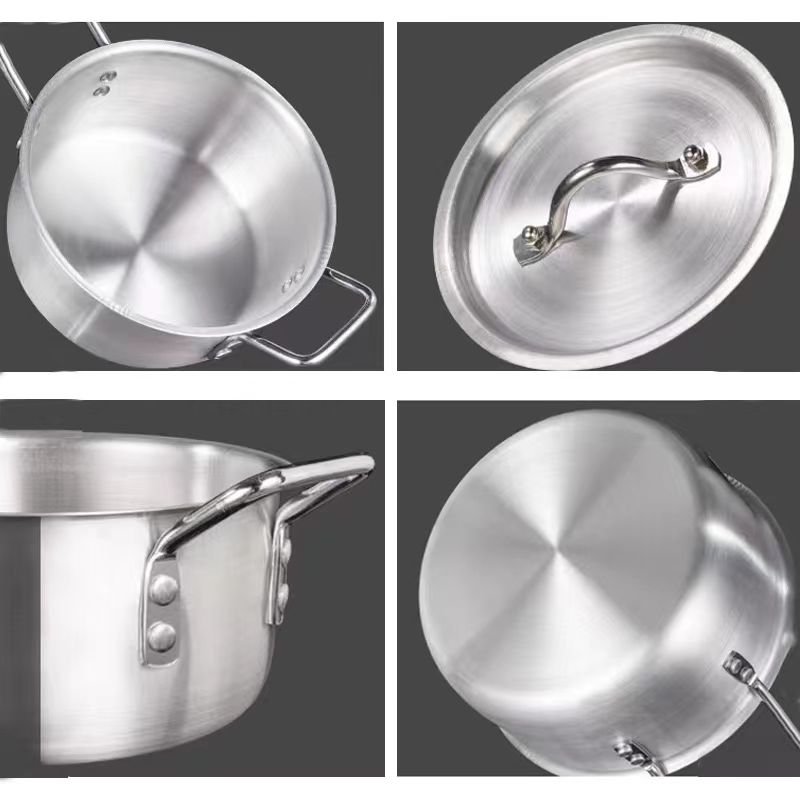 Home Party 14pcs aluminium casserole cookware set Country cooking pot set non-stick cookware cooking pot