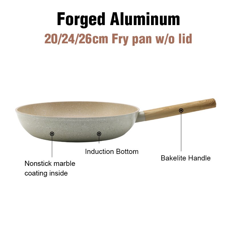 Wholesale High Quality German White Nonstick Aluminium Modern Life Cookware Set Cooking Pots