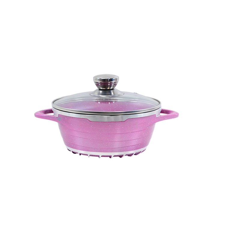 hollas de cocina en rosa kitchen tools gadgets non stick cookware set