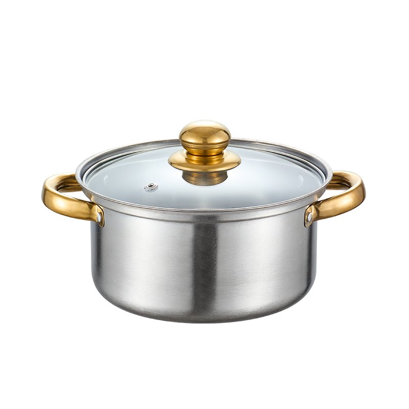 High Quality Stainless steel Cookware Set of 5 Piece Cooking Pot Set Home Kitchen Cookware soup & stock pots