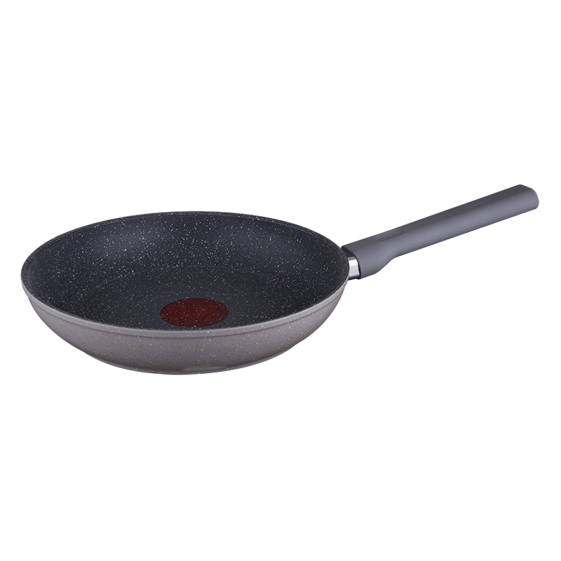 Silicon Polyester Induction Cooker Pot Set Cookware Set Cooking Non-stick Marble Coating With Red Point