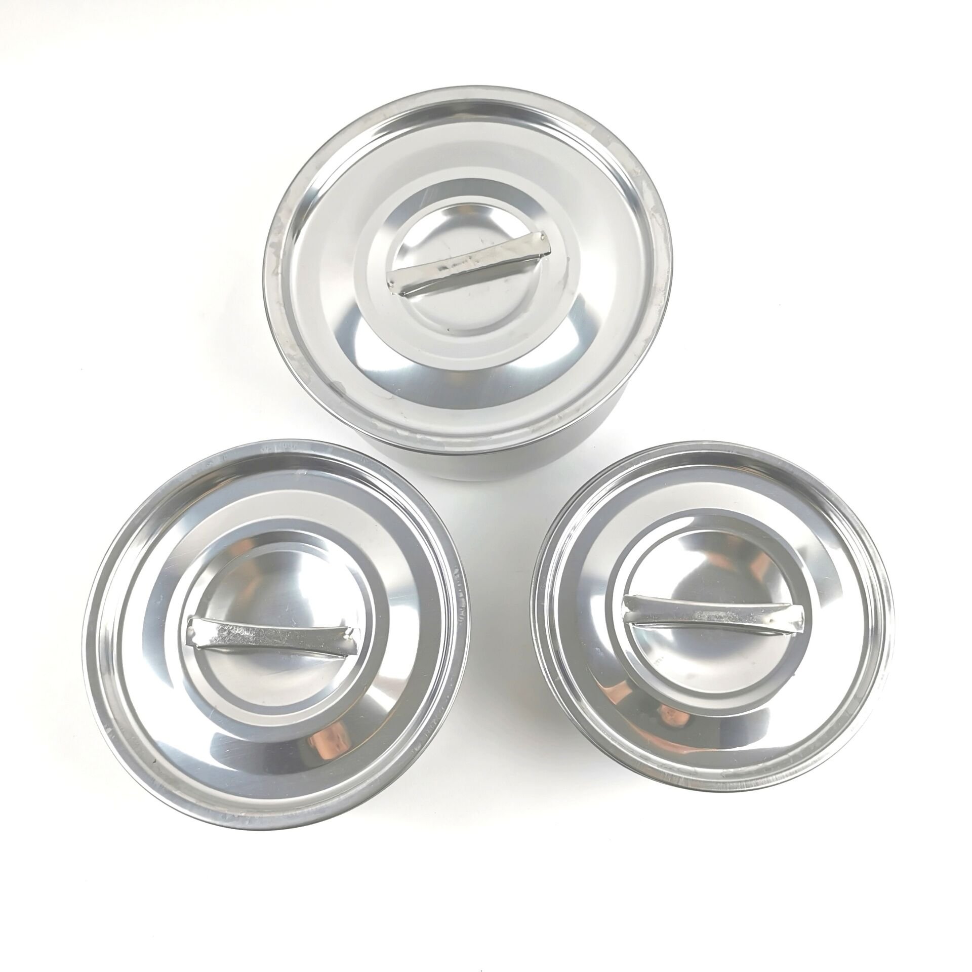 Cheap Wholesale Kitchen Stainless Steel Stock Pot Camping Cookware Sets Cooking Pot With Lid