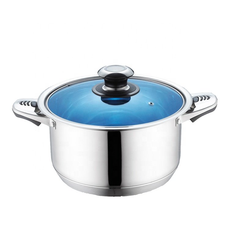 Wholesale cookware set induction new arrival stainless steel and set pots & pans kitchen non stick