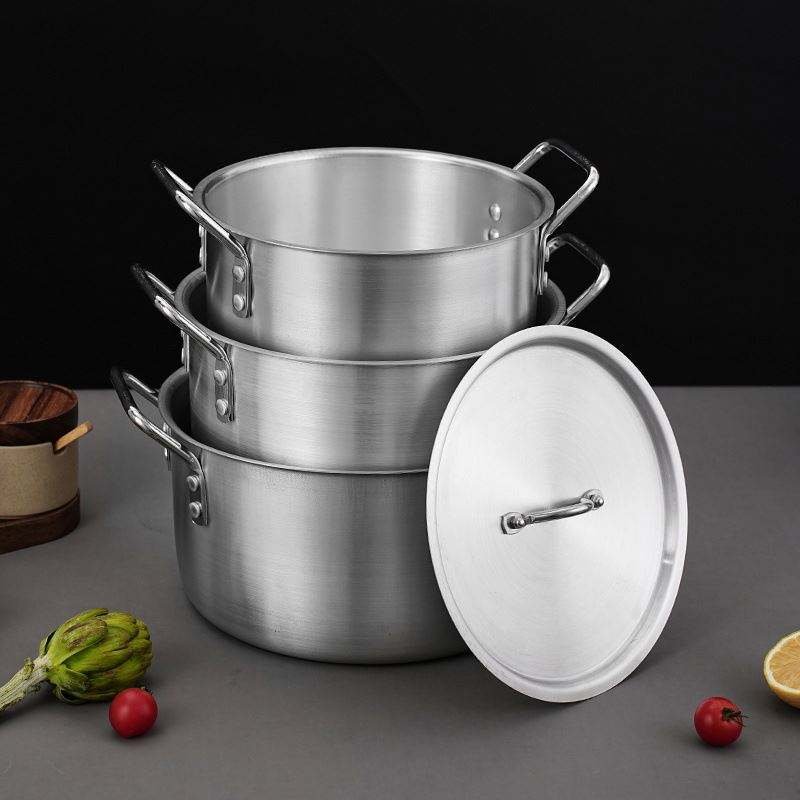 High quality Cooking Kitchenware 5 piece set Aluminium Cookware Sets Cooking Pot