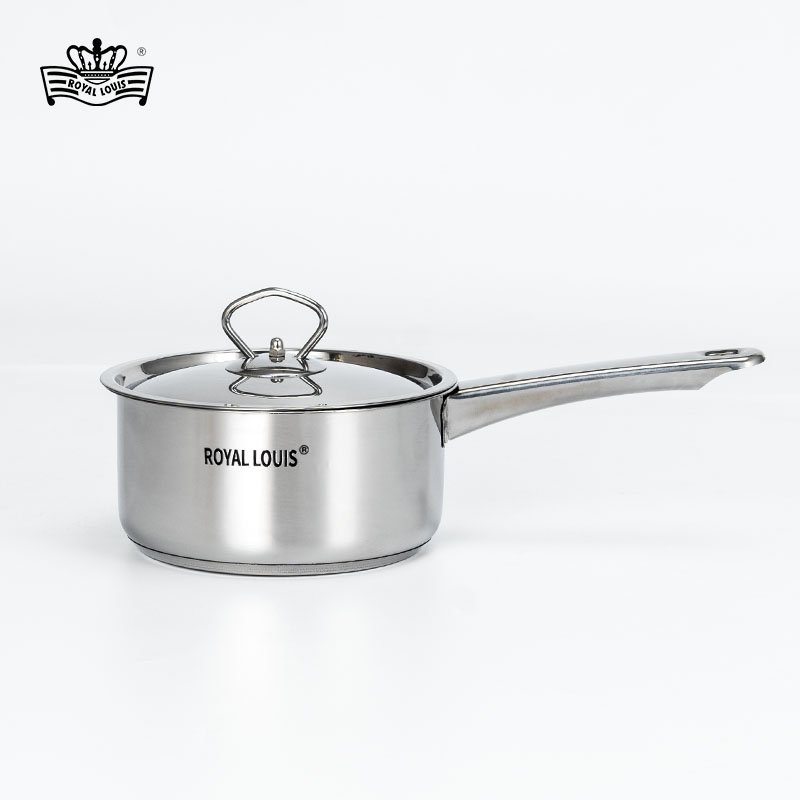 15PCS Stainless steel cookware set kitchen utensils hot selling cooking tools and potsand pans with induction base and color box