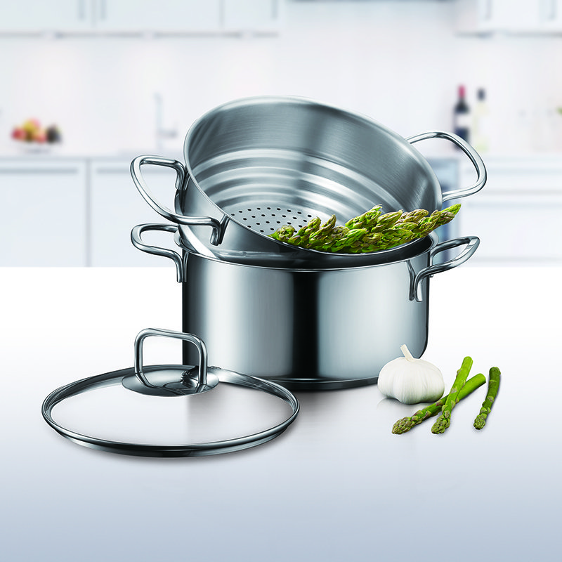 ASD Stainless Steel Kitchen Cookware Manufacturers Cooking Pot Set Kitchen Utensils Stainless Steel Cookware Set