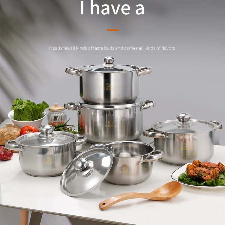 Complete Cookware Set with Essential Pot
