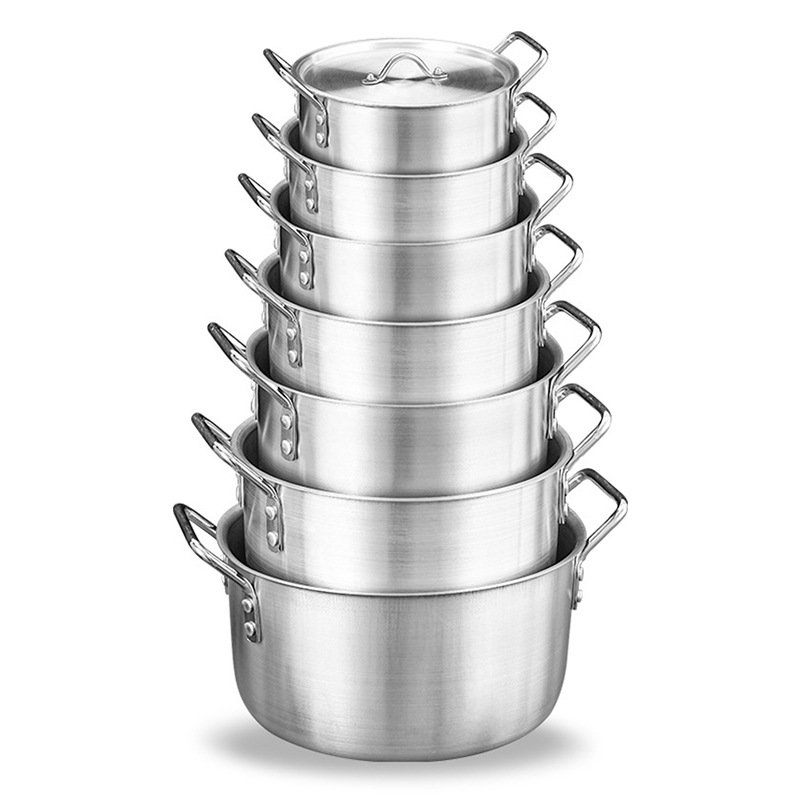 7 pieces of aluminum pot cover cooking aluminum pot cooking kitchenware kitchen cookware cooking