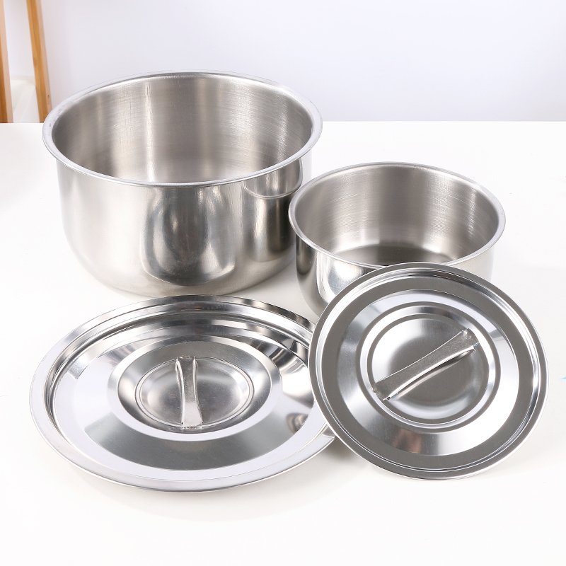 Cookware Set Stainless Steel Stock Pot Cooking Pot with Lid