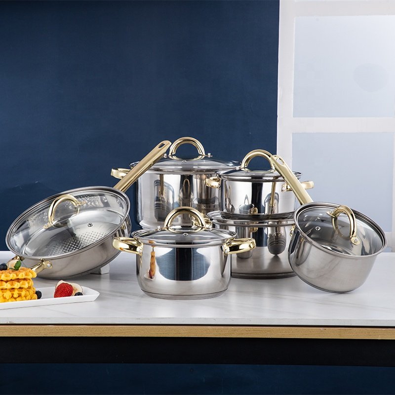 12 pcs cookware set pots and pans non stick kitchen camping cookware sets cooking pot kitchen cookware set
