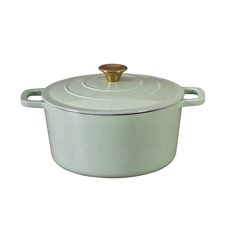 Raylon Ready to Ship 5 L 25 cm Enamel Cast Iron Cookware Dutch Oven Cookware Set
