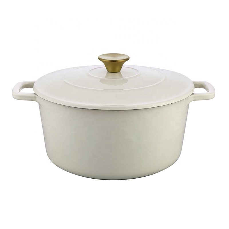 Raylon Ready to Ship 5 L 25 cm Enamel Cast Iron Cookware Dutch Oven Cookware Set