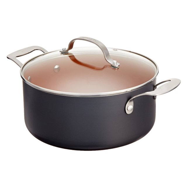 Premium Aluminum Pot with Non-Stick Coating