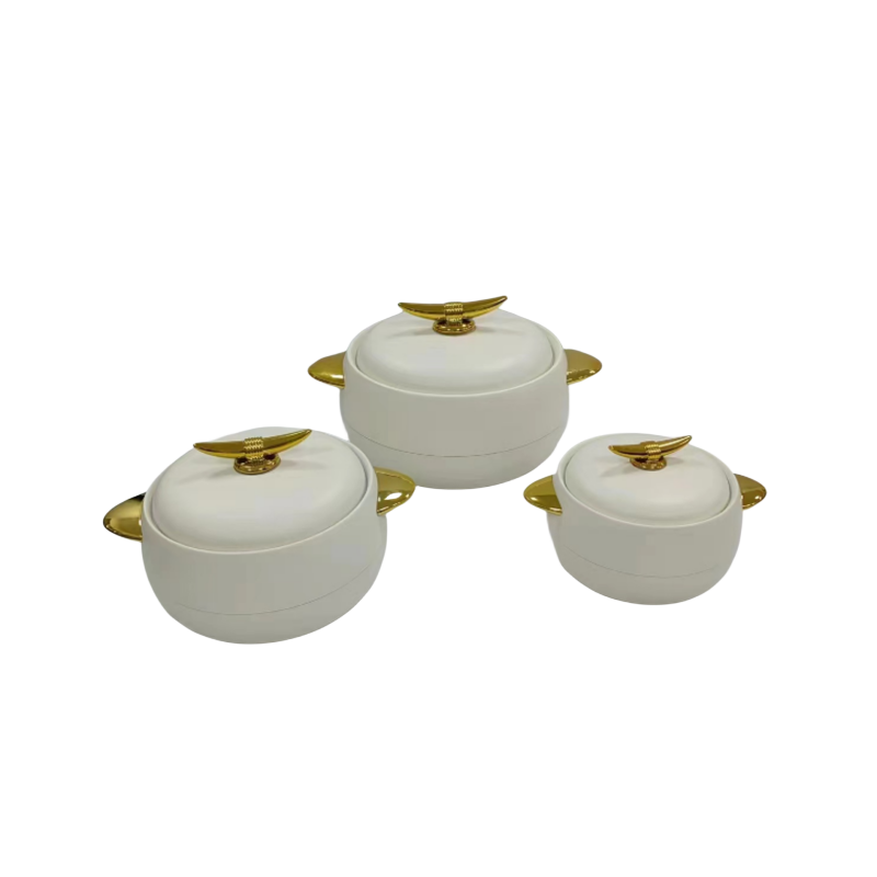 Cooking Casseroles 3pcs set insulated food warmer for food container 1L+2L+3.5L insulated casserole food warmer