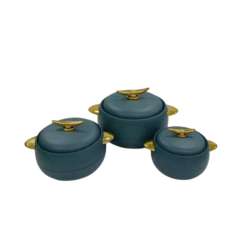 Cooking Casseroles 3pcs set insulated food warmer for food container 1L+2L+3.5L insulated casserole food warmer
