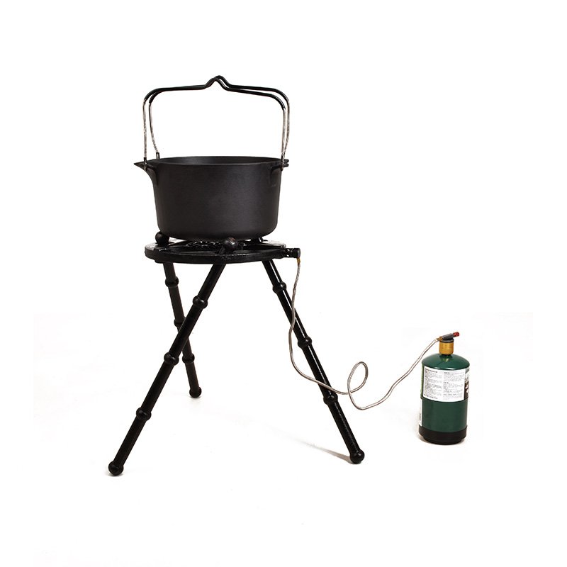 Outdoor Tripod Grilling Stand Set Camping Tripod Black 50 Vintage Cookware Sets Cast Iron Outdoor Furniture Sustainable Support