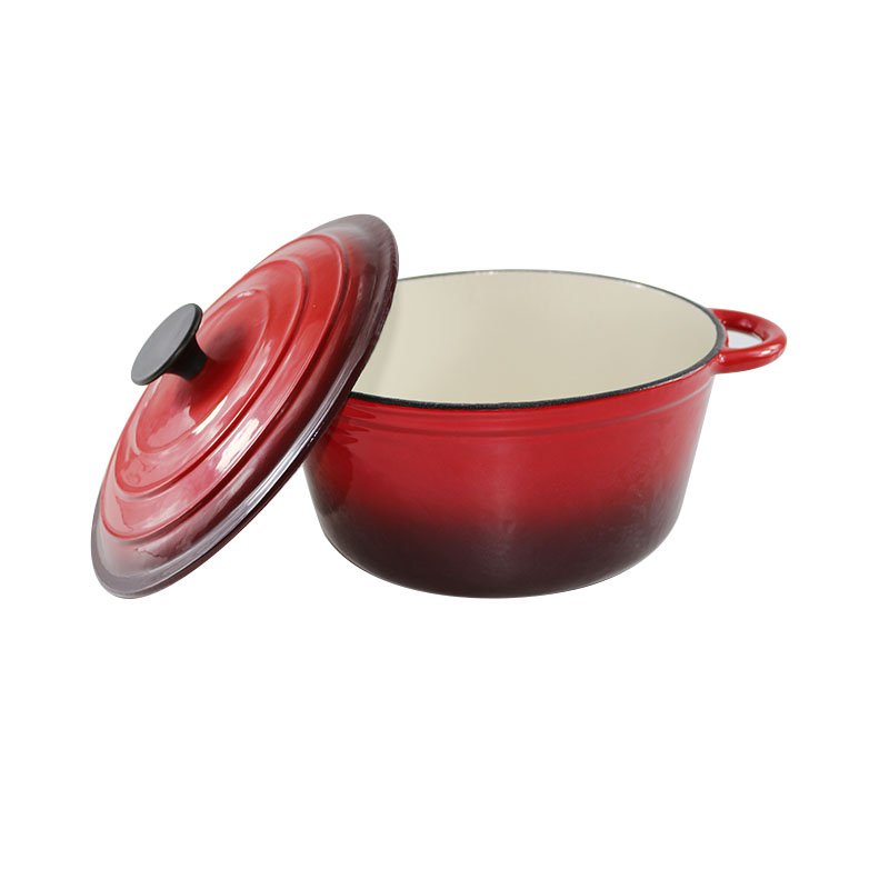 hot sales wholesale kitchen cooking pot cast iron enamel cookware set