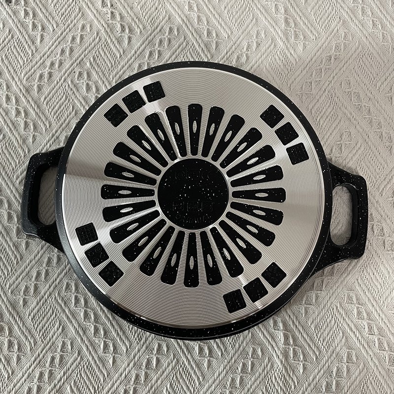 Master Star 17PCS/set Disine Diamond Marble Granite Coating Casseroles& Fry Pan Cast Cookware induction Cooker Spiral