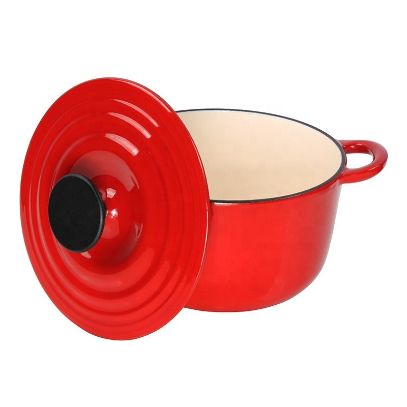 Dessini cookware sets non-stick, pots and pans non-stick cookware set, Enamel cast iron pot
