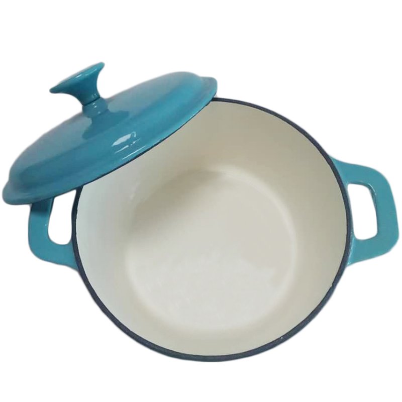 2022 Hot Sale Best Quality Cast Iron Casserole Sets Enamel Non stick Cooking Set Dutch Oven Soup Pot