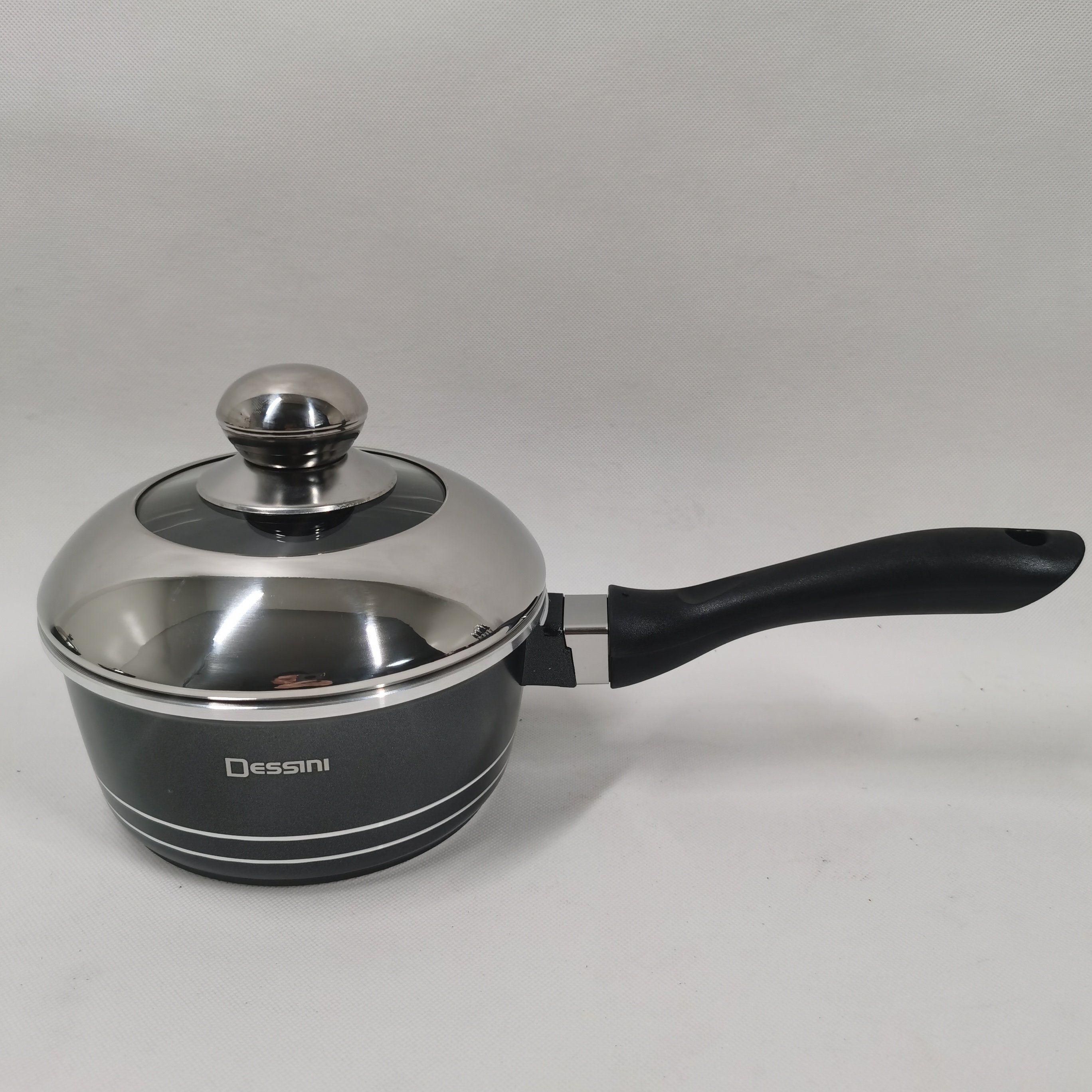 food grade Hot Selling Dessini 23pcs Cookware Set stone ceramic granite marble coating cooking pots with semi-glass lid