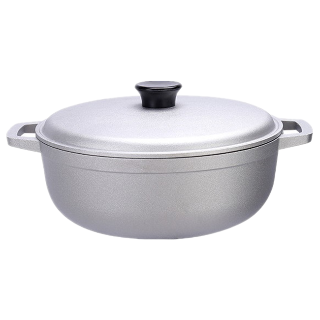 Hot sale Die casting aluminum pot 3 pcs 24/28/32 cm cookware set