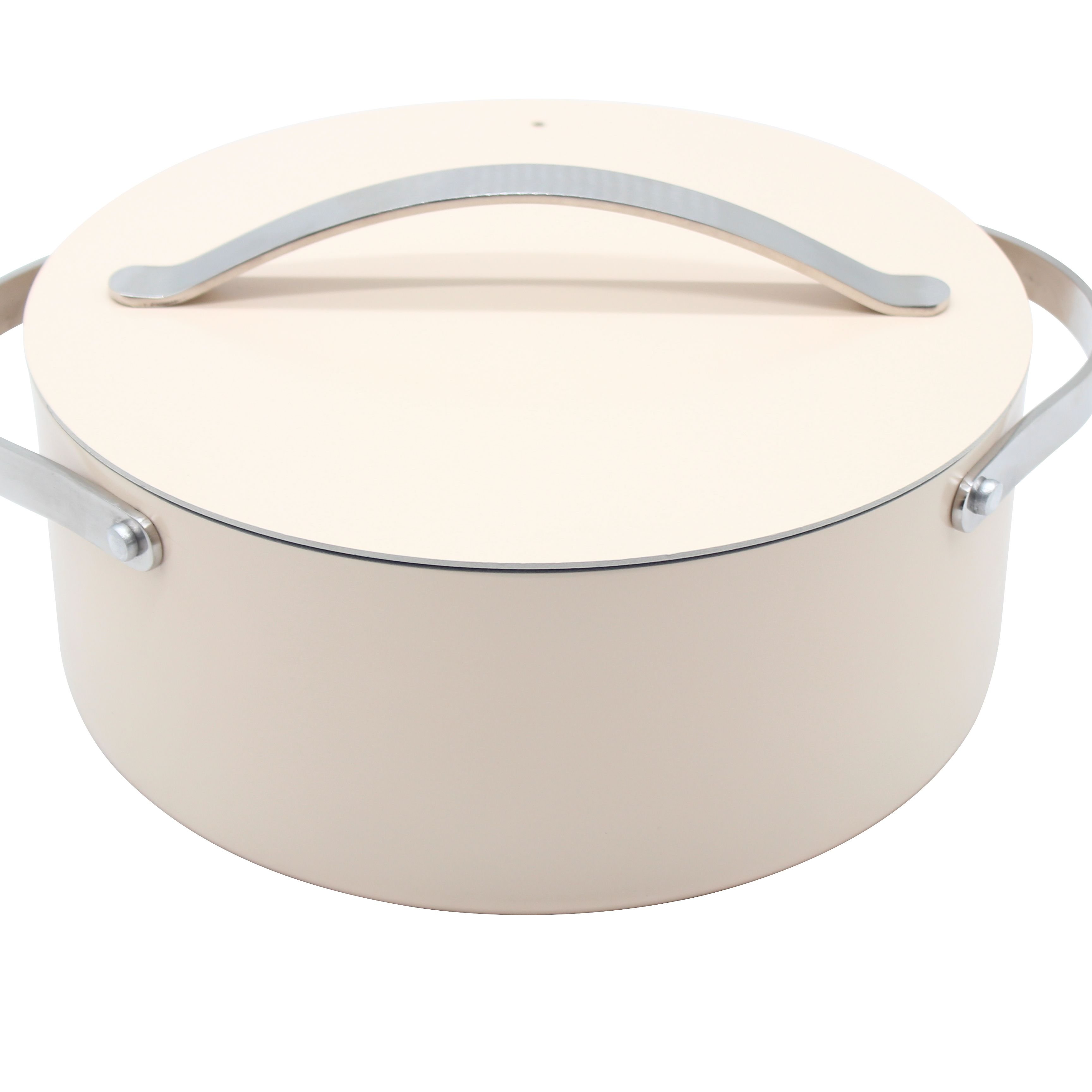 8pcs Cookware Set Best Selling Aluminum Stainless Steel Handle Induction cooker Gas aluminum lid