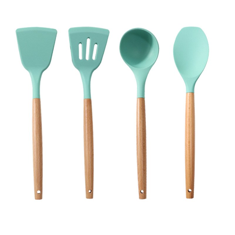 Manufacturer's Newly Designed Silicone Cookware Set Kitchen Utensils Set Silicone Cookware Set