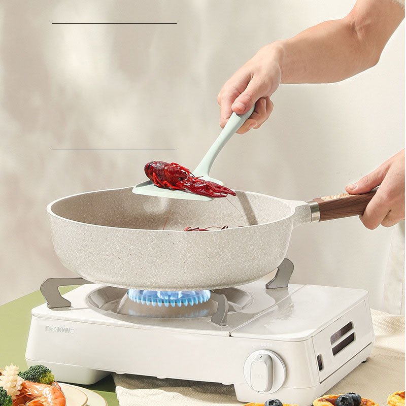Non Stick Pots Pancake Maker Crepe Maker Maifan Stones Wok Household Steak Fried Egg Cookware Wok
