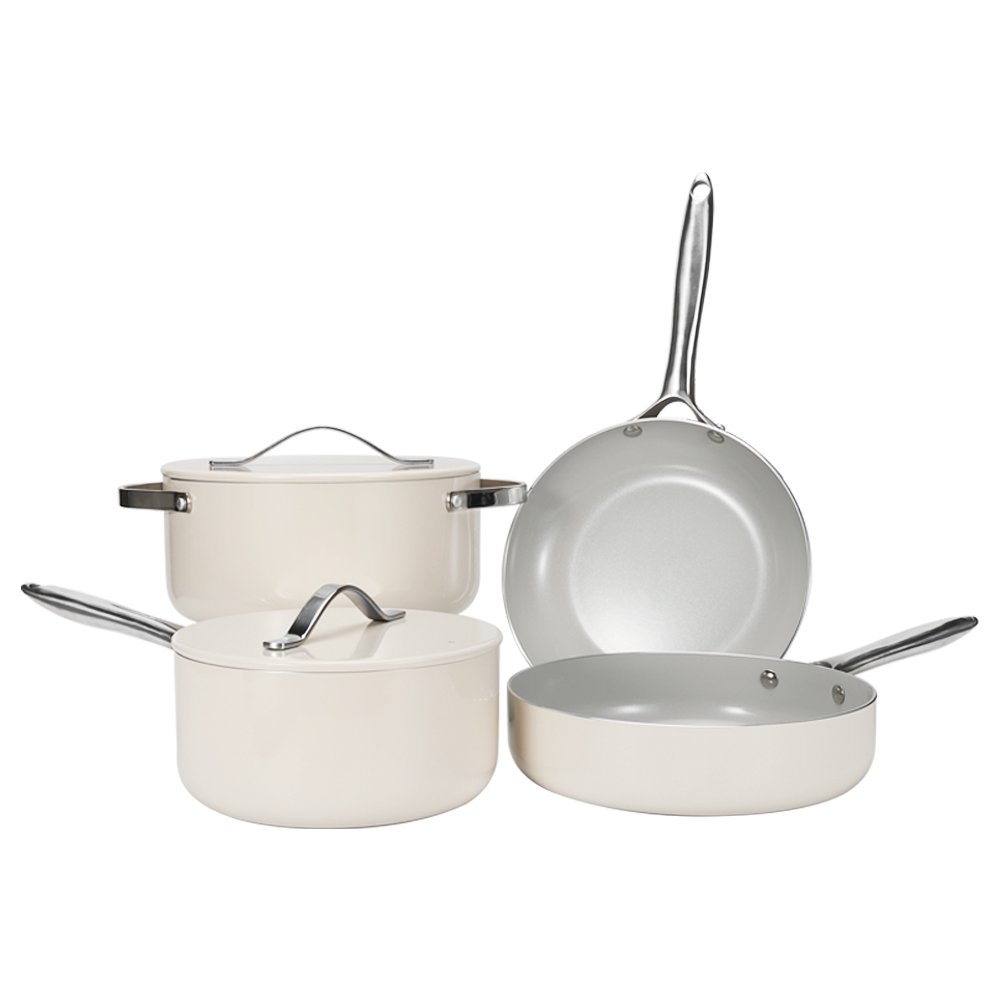 Non Toxic PTFE & PFOA Free cookware set 6 piece