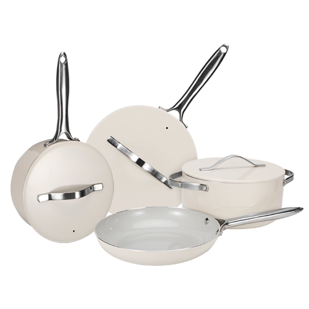 Non Toxic PTFE & PFOA Free cookware set 6 piece