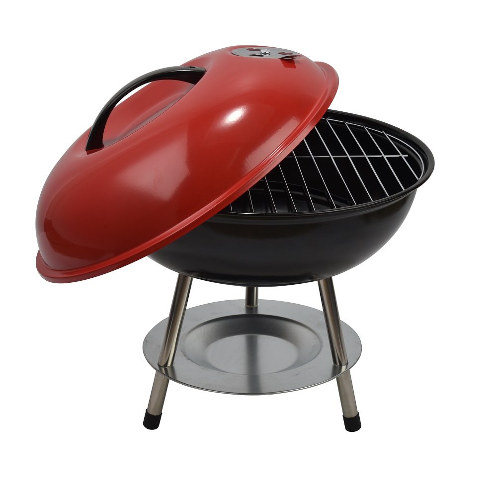 14 Inch Portable Small Charcoal BBQ Grills For Party BBQ Tools Cookware Sets