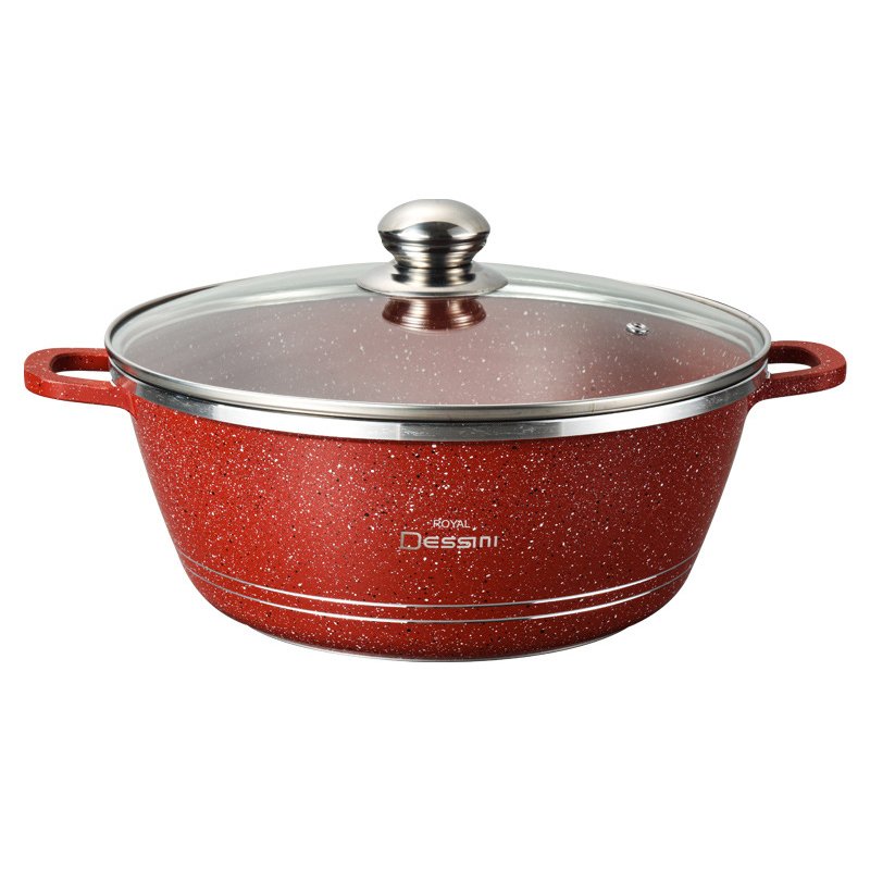 DSFOM 8510 Hot Selling ROYAL DESSINI 23PCS Aluminum Cookware Set