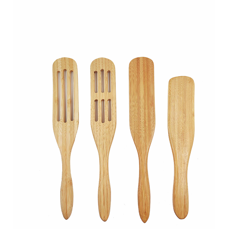 Pop sale 2023 natural bamboo barrel 4 pcs high temperature kitchen cookware set