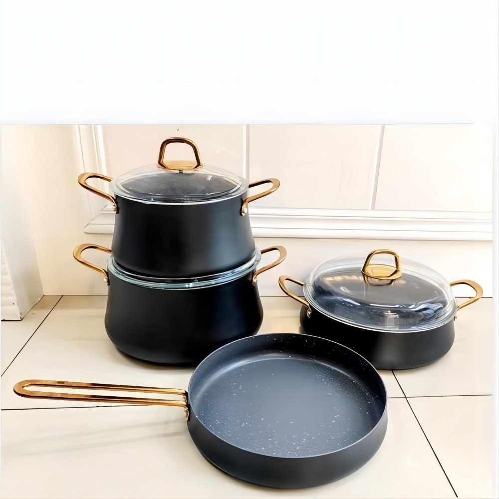 Cheap Factory PriceLatest Design New StyleYSK-A007 7PCS Non-Stick cookware set